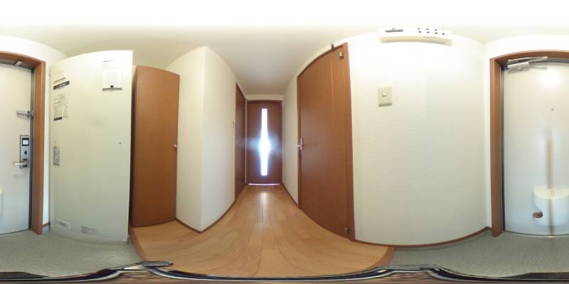 パノラマ画像玄関