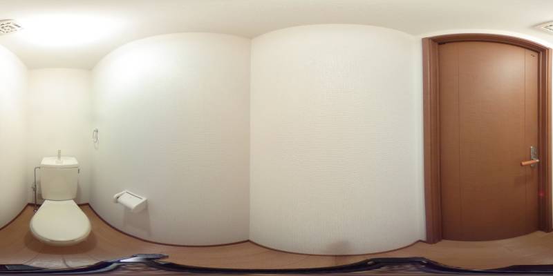 パノラマ画像トイレ
