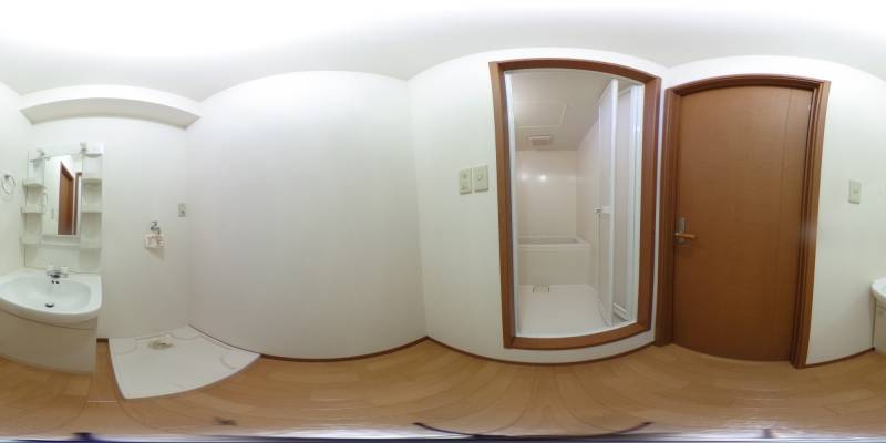 パノラマ画像洗面所