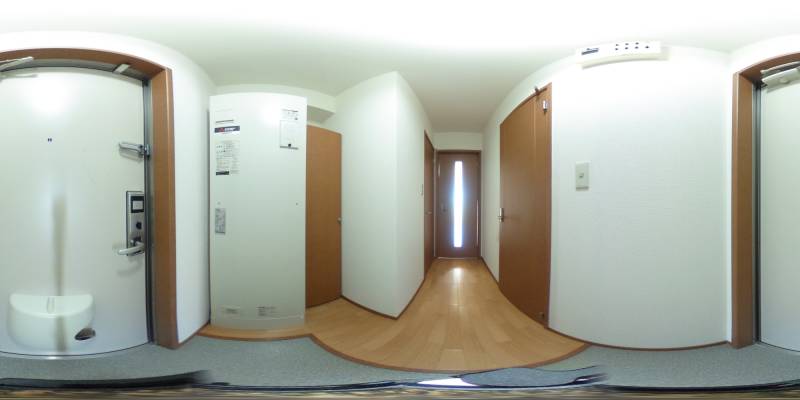 パノラマ画像玄関