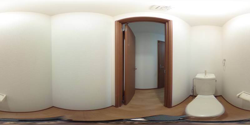 パノラマ画像トイレ