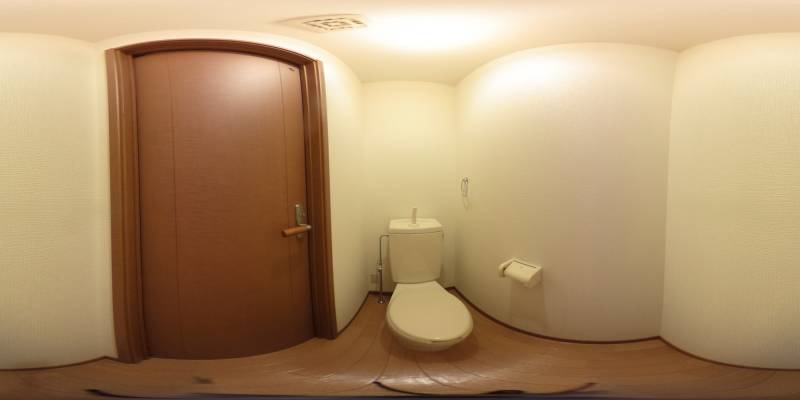 パノラマ画像トイレ