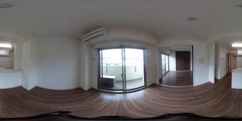 パノラマ画像リビング