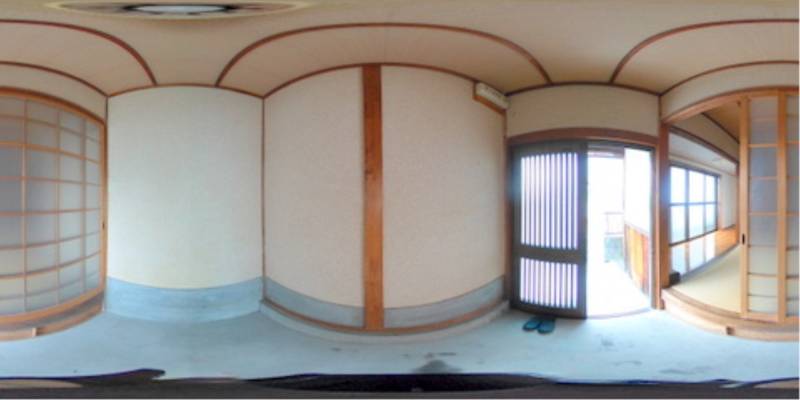 パノラマ画像玄関