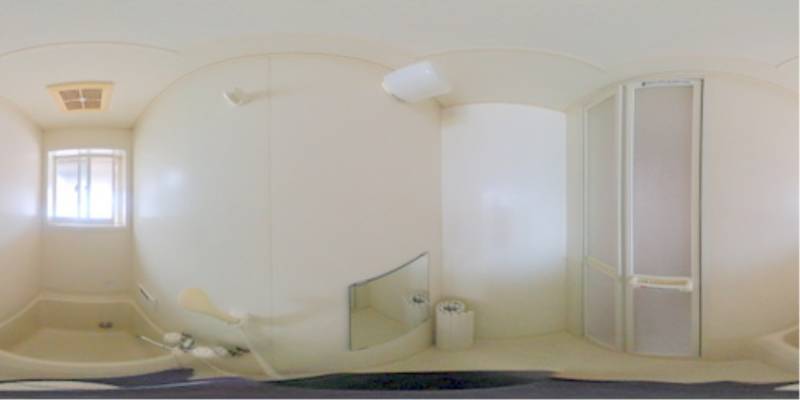 パノラマ画像バスルーム