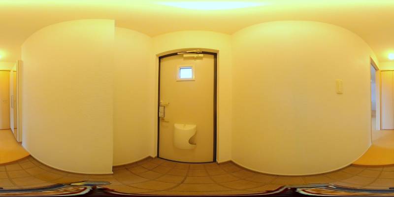 パノラマ画像玄関