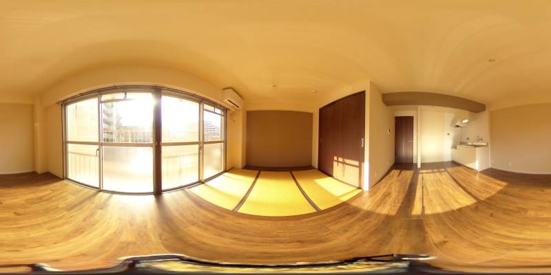 パノラマ画像リビング