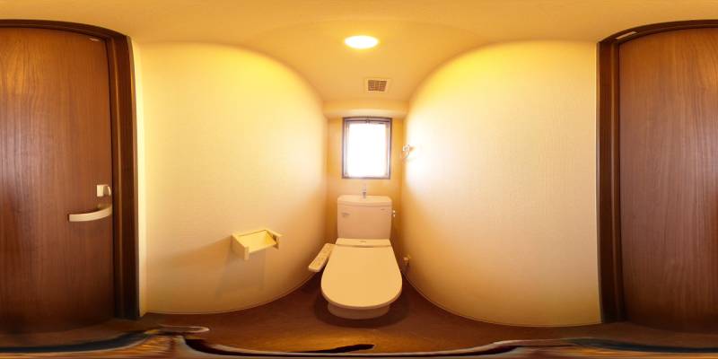 パノラマ画像トイレ