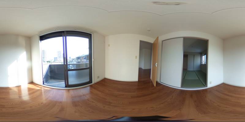 パノラマ画像洋室