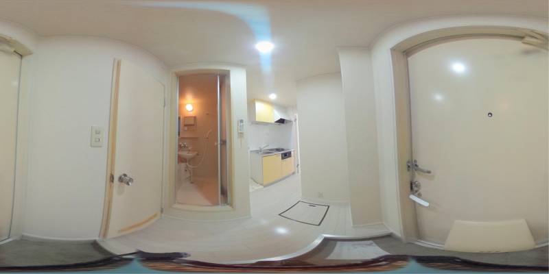 パノラマ画像玄関