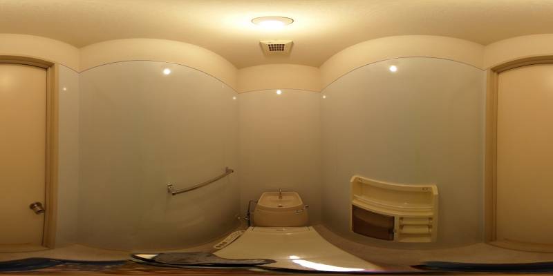 パノラマ画像トイレ