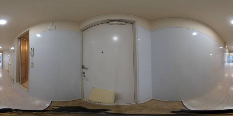 パノラマ画像玄関