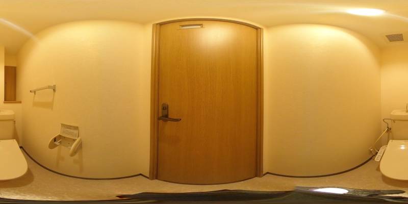 パノラマ画像トイレ