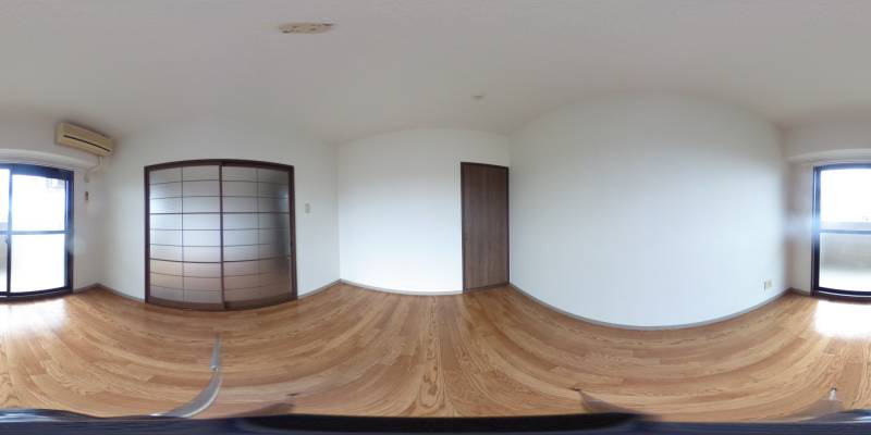 パノラマ画像洋室