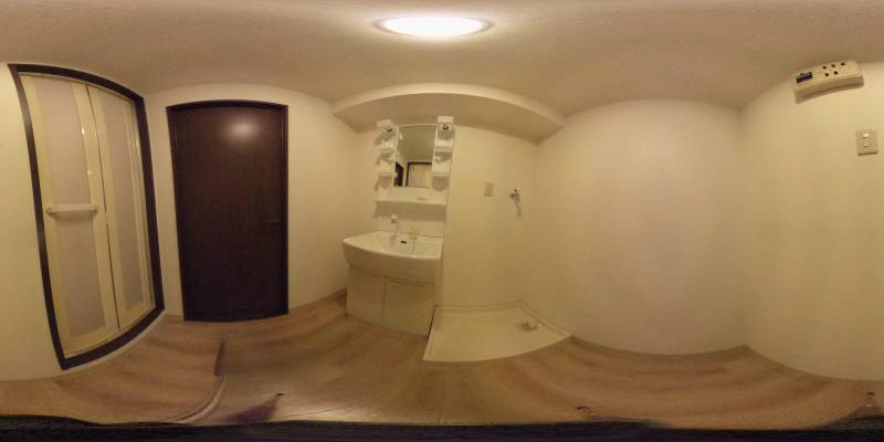 パノラマ画像洗面所