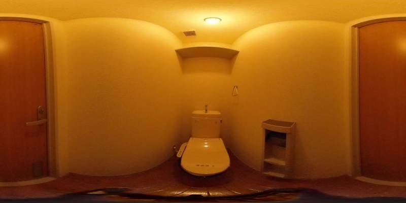 パノラマ画像トイレ