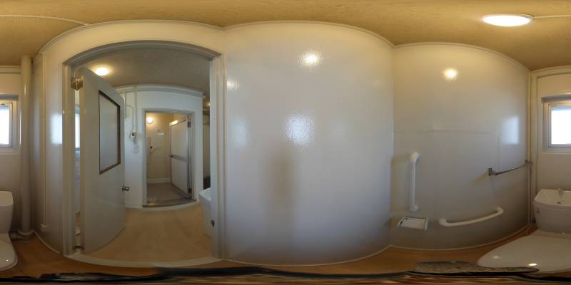 パノラマ画像トイレ