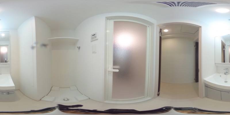 パノラマ画像洗面所