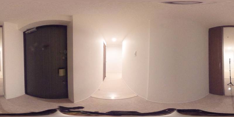 パノラマ画像玄関