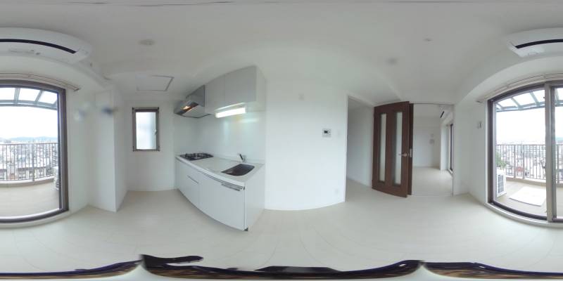 パノラマ画像キッチン