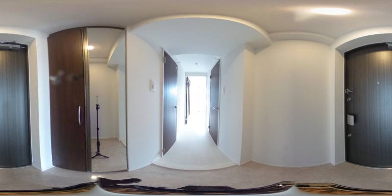 パノラマ画像玄関