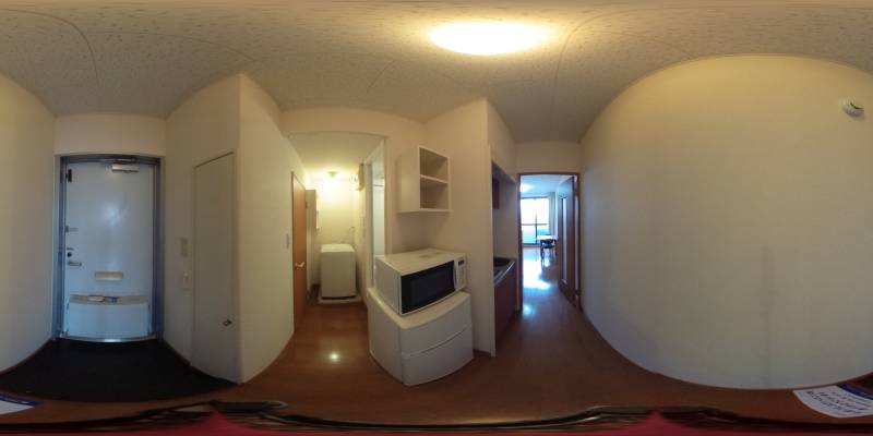 パノラマ画像玄関