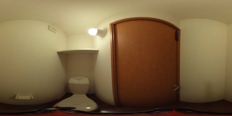 パノラマ画像トイレ