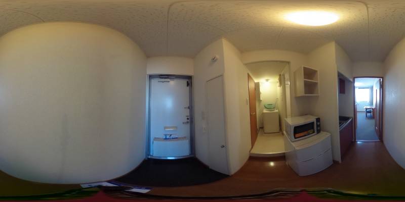 パノラマ画像玄関