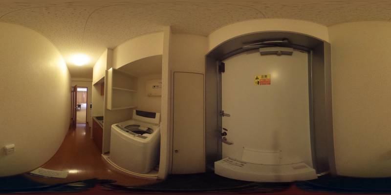 パノラマ画像玄関