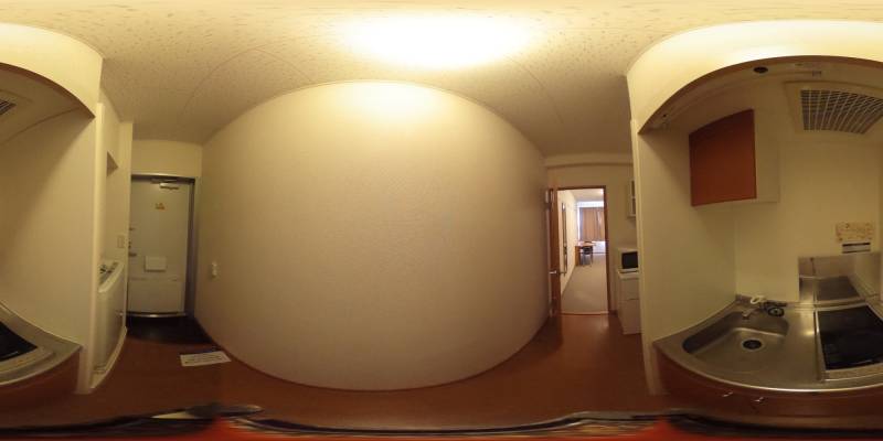 パノラマ画像キッチン