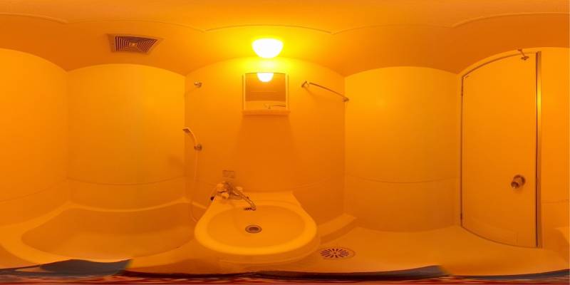 パノラマ画像バスルーム