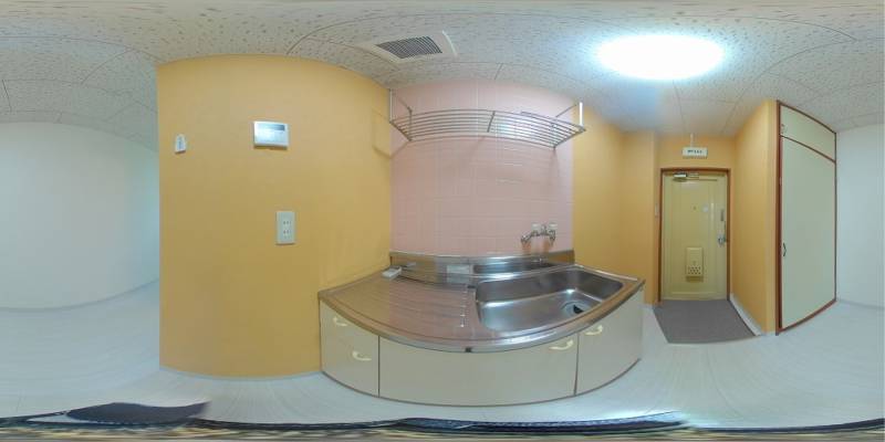 パノラマ画像キッチン