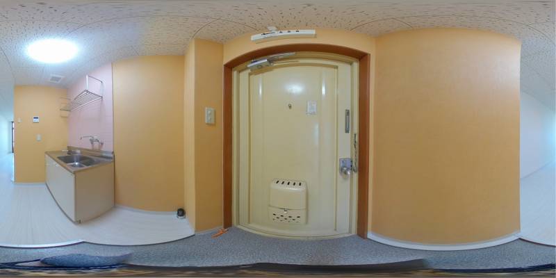 パノラマ画像玄関