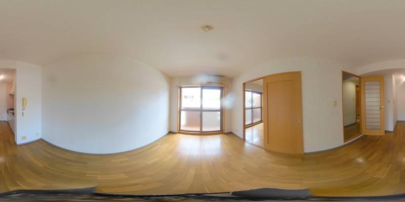 パノラマ画像リビング