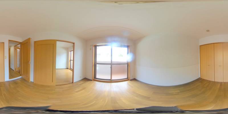 パノラマ画像洋室