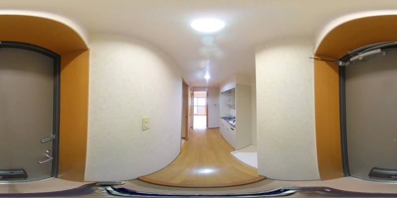 パノラマ画像玄関