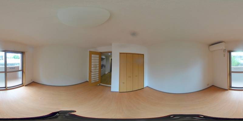 パノラマ画像洋室