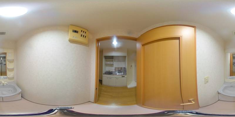 パノラマ画像洗面所