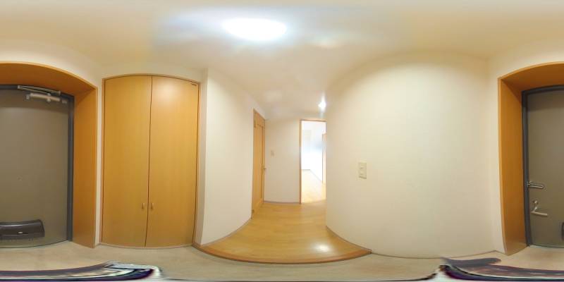 パノラマ画像玄関