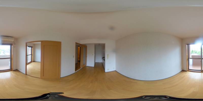 パノラマ画像リビング