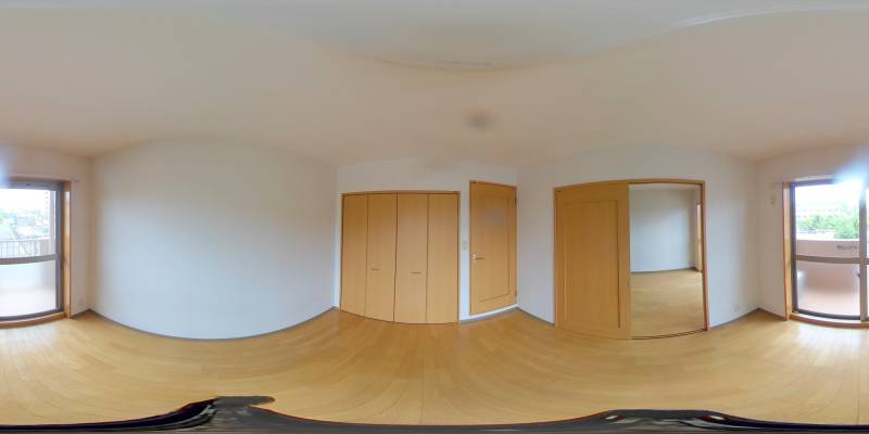 パノラマ画像洋室