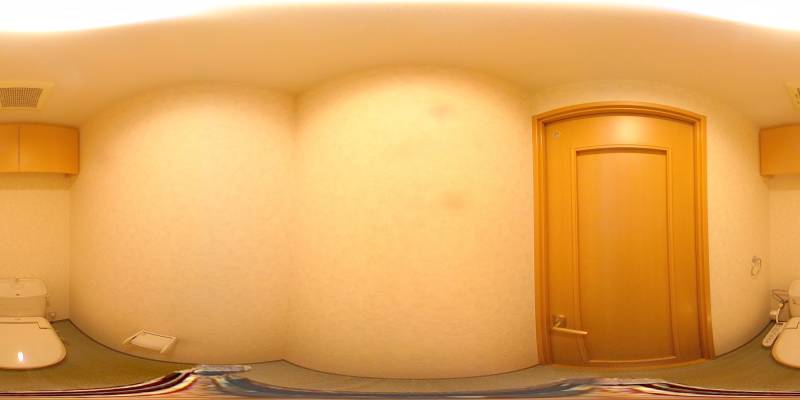 パノラマ画像トイレ