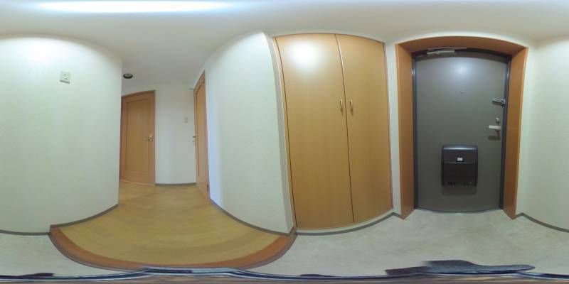 パノラマ画像玄関