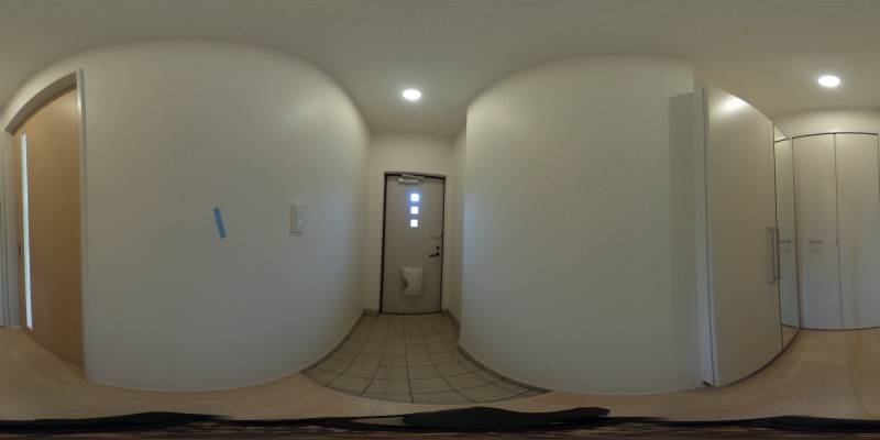 パノラマ画像玄関