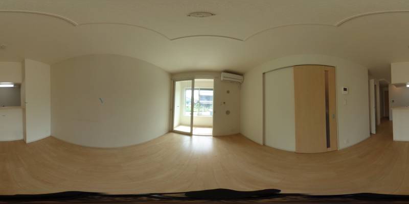 パノラマ画像リビング