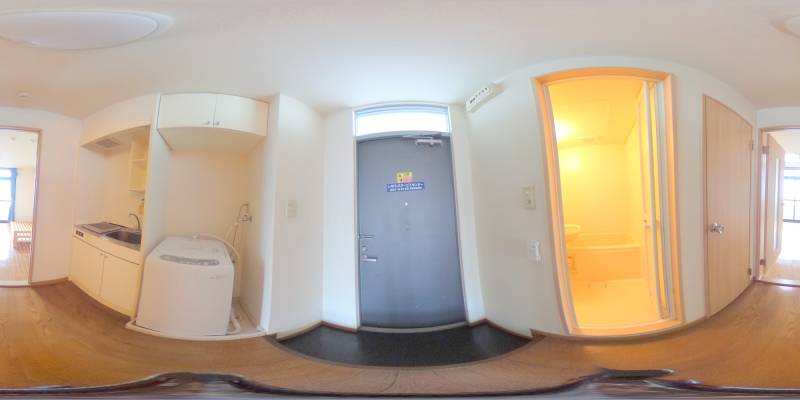 パノラマ画像玄関