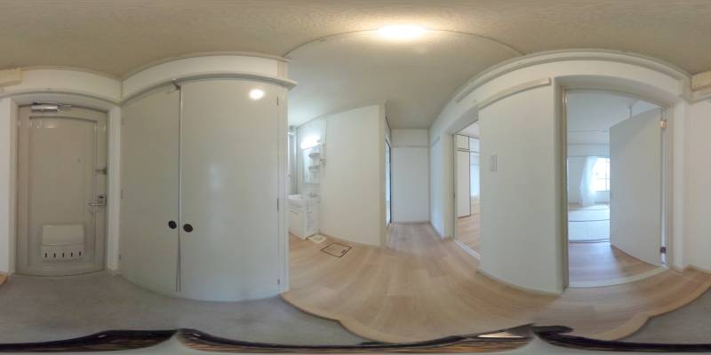 パノラマ画像玄関