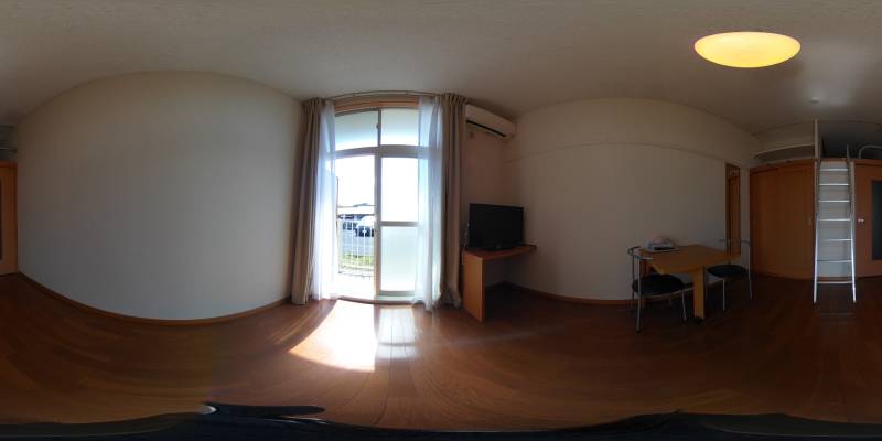 パノラマ画像洋室