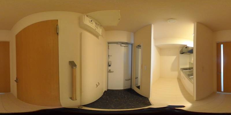 パノラマ画像玄関