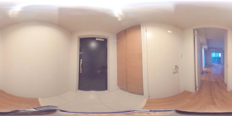 パノラマ画像玄関